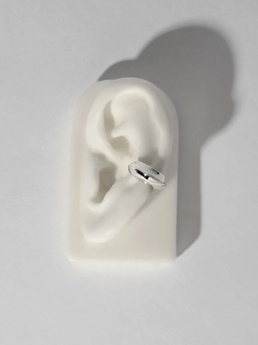 AERO EAR CUFF STERLING SILVER - Image 3