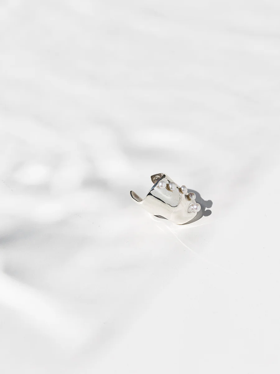 BUBBLE PERLA EAR CUFF - Image 5