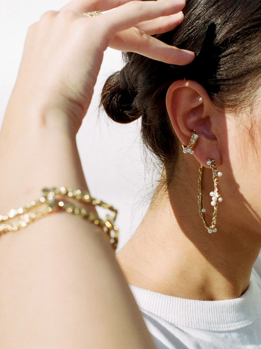 ROCA PERLA HOOPS LARGE - Image 4